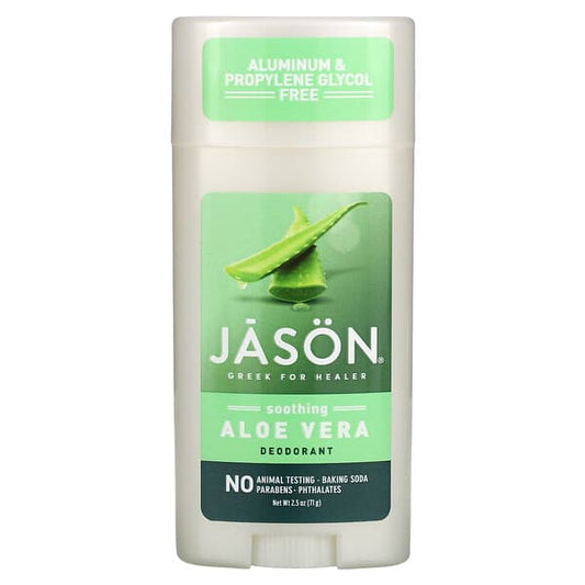 Jason Natural, Deodorant, Soothing Aloe Vera - 2.5 oz