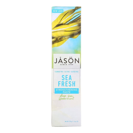 Jason Sea Fresh Strengthening Toothpaste Deep Sea Spearmint Description