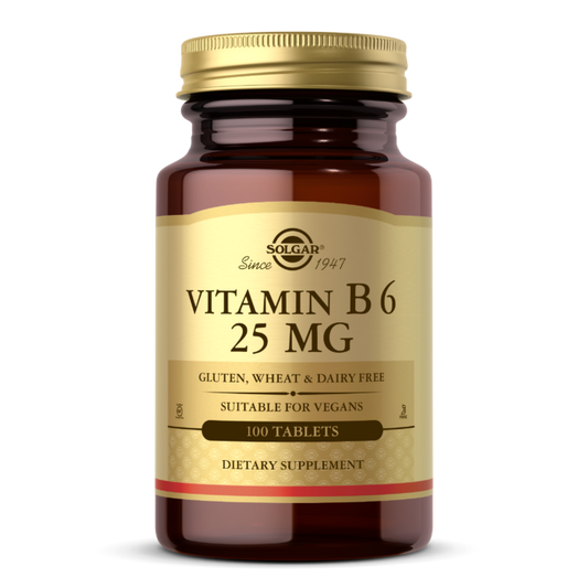 Vitamin B6 25 mg tablets