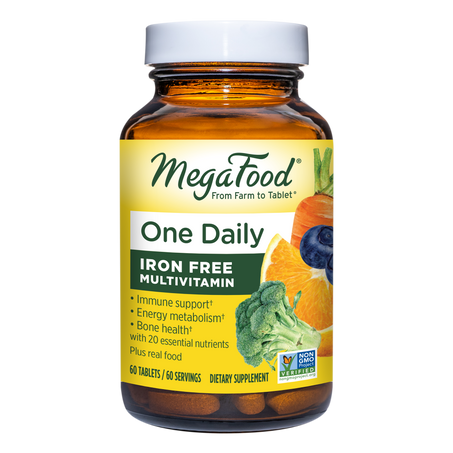 One Daily Iron Free Multivitamin