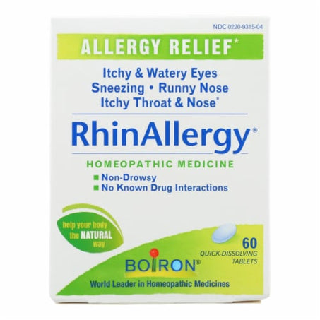 Boiron - RhinAllergy Allergy Relief - 60 Tablets