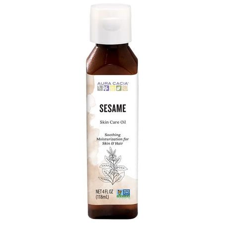 Aura Cacia Sesame Skin Care Oil 4 fl. oz.