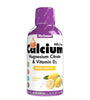 LIQUID CALCIUM MAGNESIUM CITRATE & VITAMIN D3 LEMON 16 Fluid Ounces