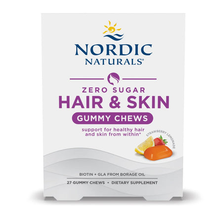 Zero Sugar Hair and Skin 27 Gummy Chews