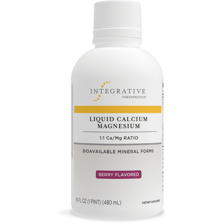 Liquid Calcium Magnesium (1:1) Berry Flavored 480 mL