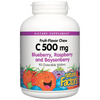 Natural Factors Vitamin C, 500 mg, Blueberry, Raspberry And Boysenberry, 90 Chewable Wafers