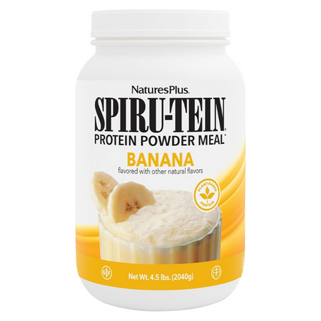 Natures Plus SPIRU-TEIN, Banana - 4.5 lbs