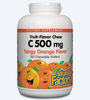 NATURAL FACTORS Vitamin C Orange (500 mg - 180 chews)