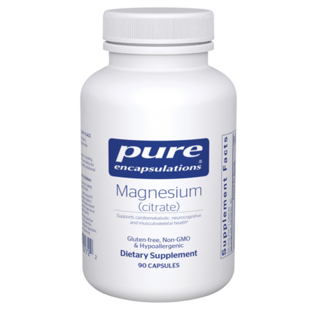 Magnesium Citrate 90 Capsules