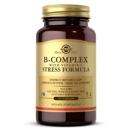 B-Complex With Vitamin C Stress Formula 250 Tablets