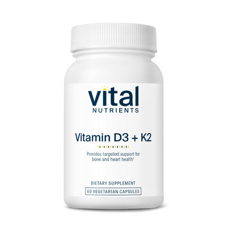 Vitamin D3 + K2 60 Vegetarian Capsules