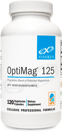 OptiMag® 125 120 Capsules Xym240c