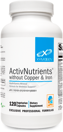 ActivNutrients® without Copper & Iron 120 Capsules