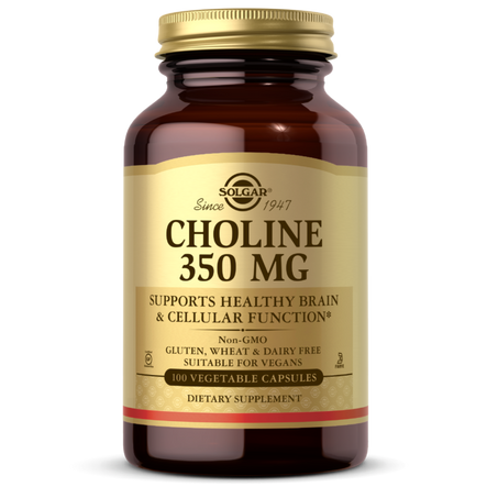 Choline 350 mg Vegetable Capsules