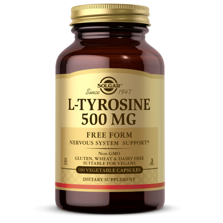 L-Tyrosine 500 mg Vegetable Capsules