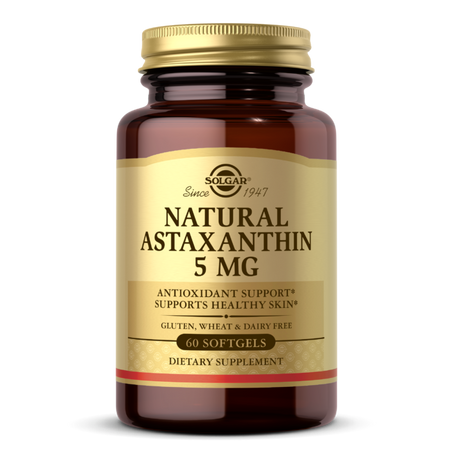 Natural Astaxanthin 5 mg Softgels