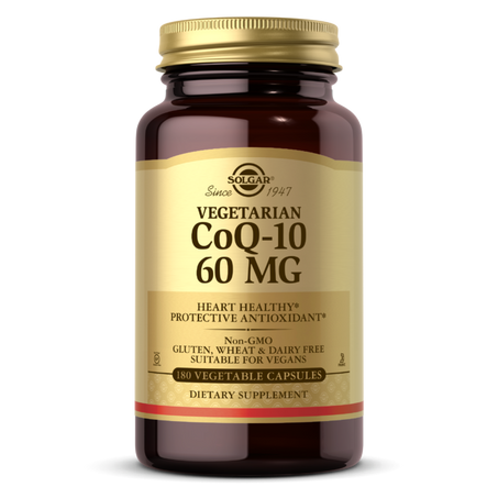 Vegan CoQ-10 60 mg Vegetable Capsules