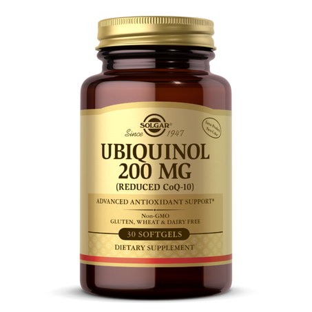 Ubiquinol 200 mg (Reduced CoQ-10) Softgels