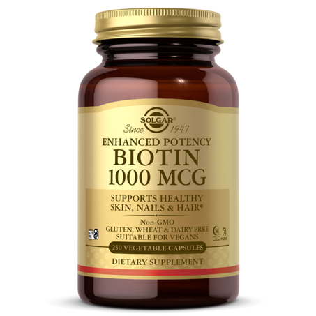 Biotin 1000 mcg Vegetable Capsules