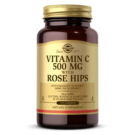 Vitamin C 500 mg with Rose Hips Tablets