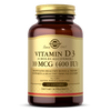 Vitamin D3 (Cholecalciferol) 10 MCG (400 IU) Softgels