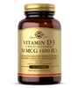 Vitamin D3 (Cholecalciferol) 10 MCG (400 IU) Softgels