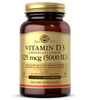 Vitamin D3 (Cholecalciferol) 125 mcg (5,000 IU) Vegetable Capsules