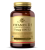 Vitamin D3 (Cholecalciferol) 15 mcg (600 IU) Vegetable Capsules