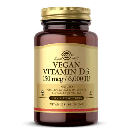 Vegan Vitamin D3 150 mcg (6000 IU)