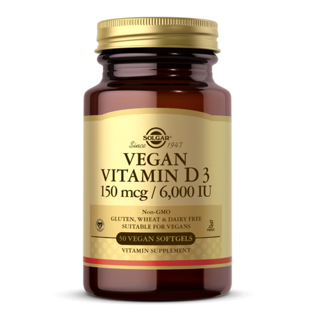 Vegan Vitamin D3 150 mcg (6000 IU)