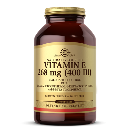 Vitamin E 268 MG (400 IU) Mixed Softgels (d-Alpha Tocopherol & Mixed Tocopherols)