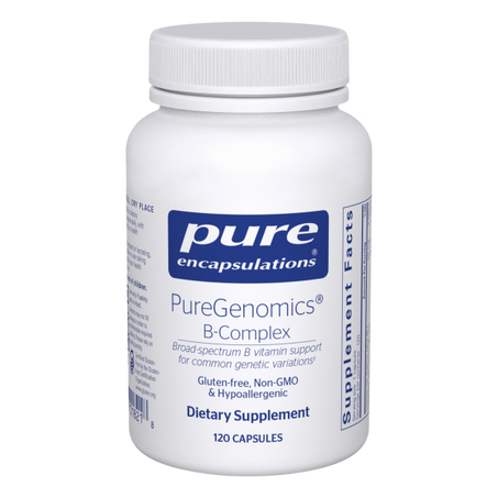 PureGenomics® B-Complex 120 Capsules