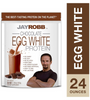 Jay Robb Egg White Protein Powder Outrageously Delicious Chocolate, 24 oz