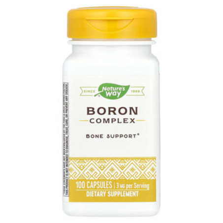 Nature's Way Boron Complex, Supports Bone Health*, 100 Capsules