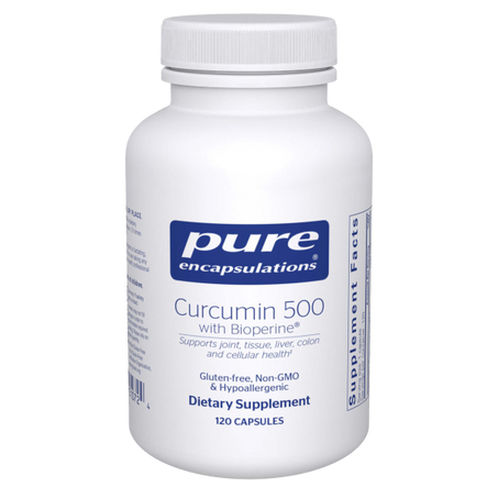 Curcumin 500 with Bioperine 120 Ccapsules