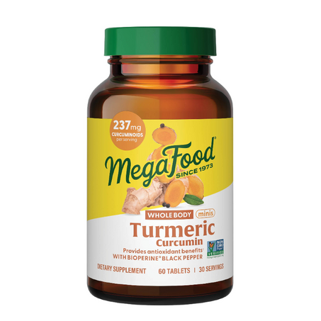 Whole Body Tumeric Curcumin 60 Tablets