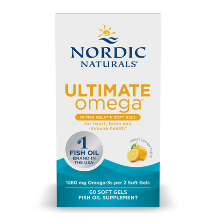 Ultimate Omega in Fish Gelatin 60 Softgels