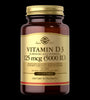 Vitamin D3 (Cholecalciferol) 125 mcg (5,000 IU) Softgels