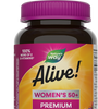 Alive!® Premium Women’s 50+ Gummy Multivitamin