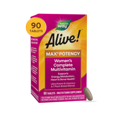 Alive!® Max3 Potency Women's Complete Multivitamin