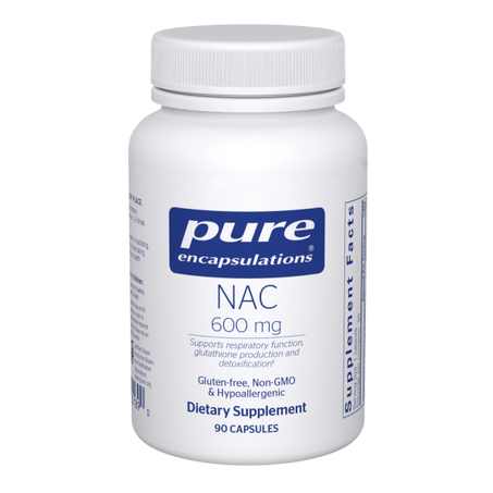 NAC (n-acetyl-l-cysteine) 600 mg 90 Capsules