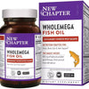 New Chapter Wholemega Fish Oil Supplement 120 Softgels