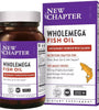 New Chapter Wholemega Fish Oil Supplement 120 Softgels